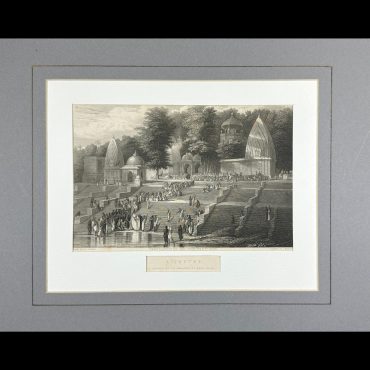 A SUTTEE(PREPARING FOR THE IMMOLATION OF A HINDOO WIDOW)