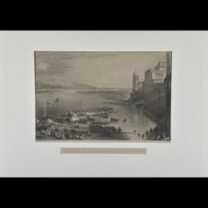 PILGRIIMS AT THE SACRED FAIR OF HURDWAR