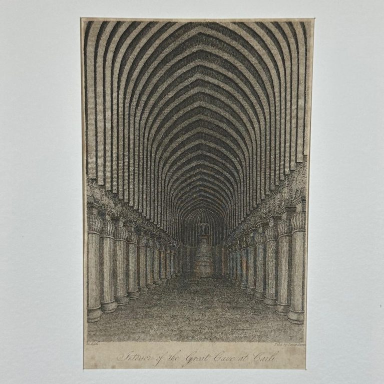 INTERIOR OF THE GREAT CAVE AT CARLI