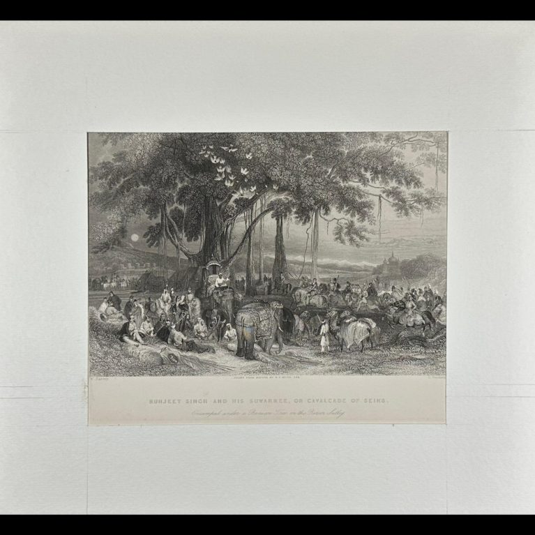 RUNJEET SINGH AND HIS SURWARREE, OR CAVALCADE OF SEIKS