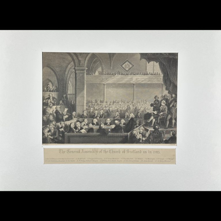 THE GENERAL ASSEMBLY OF THE CHURCH OF SCOTLAND AS IN 1783