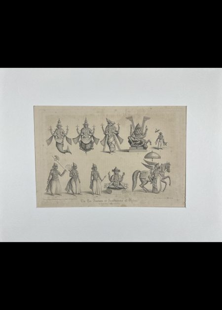 THE TEN AVATARS OR INCARNATIONS OF VISHNU