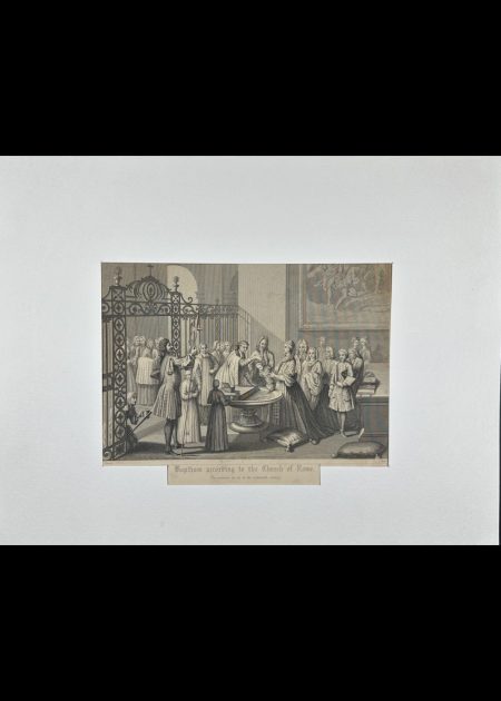 BAPTISM ACCORDING TO THE CHURCH OF ROME