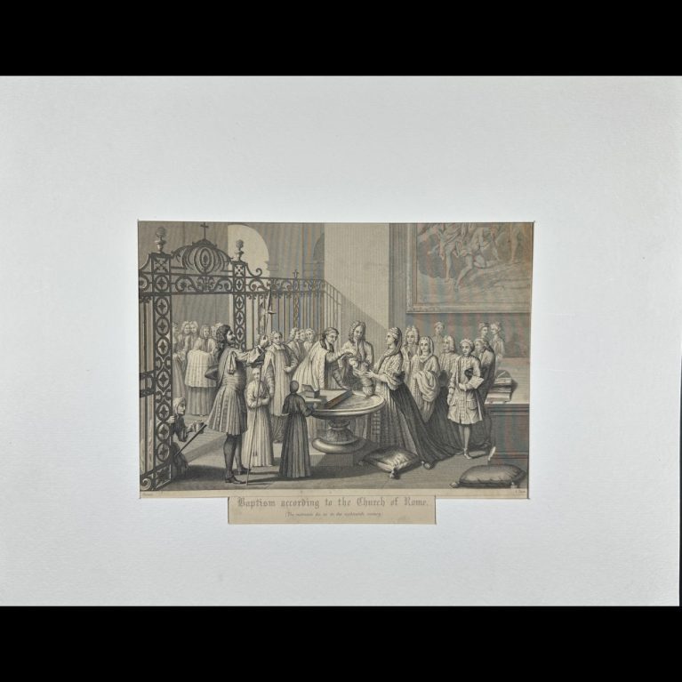 BAPTISM ACCORDING TO THE CHURCH OF ROME