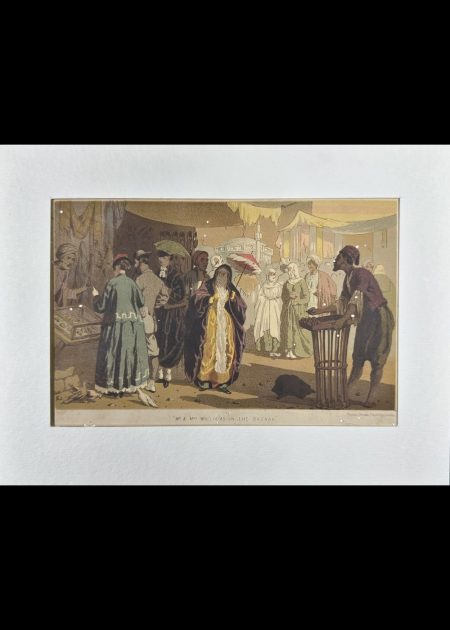 MR & MRS WILLIAMS IN THE BAZAAR