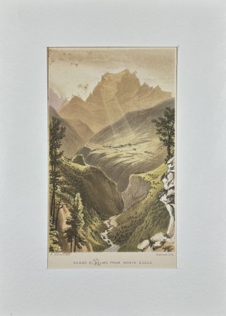 SASSO DI PELMO FROM MONTE ZUCCO