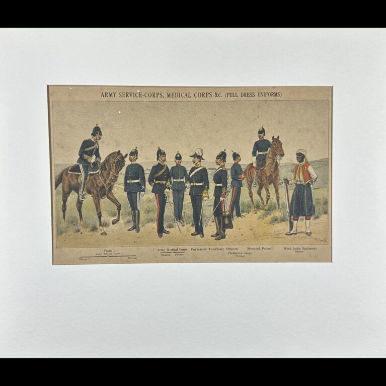 ARMY SERVICE CORPS, MEDICAL CORPS &C. (FULL DRESS UNIFORMS)