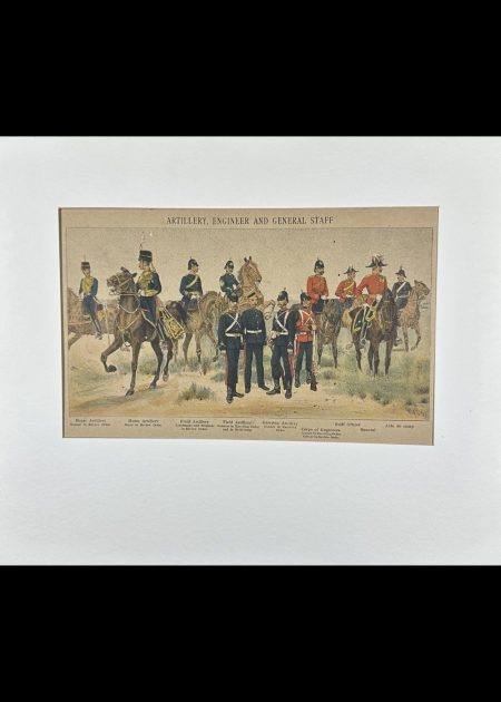 ARTILLERY ENGINEER AND GENERAL STAFF