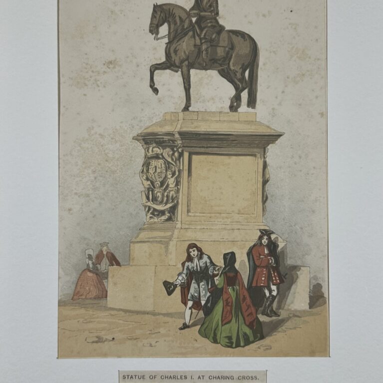 STATUE OF CHARLES I. AT CHARING CROSS