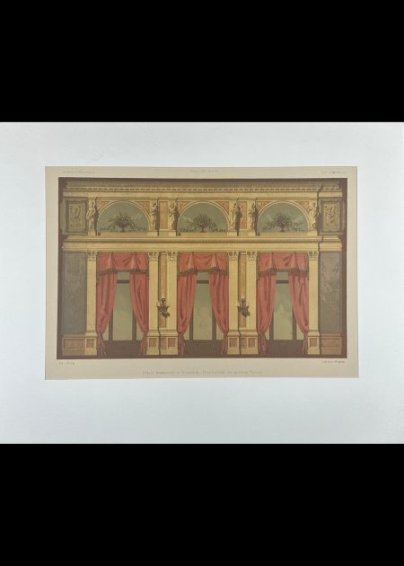 PALAIS KRONENBERG IN WARSCHAU – FENSTERWAND DES GROSSEN SAALES