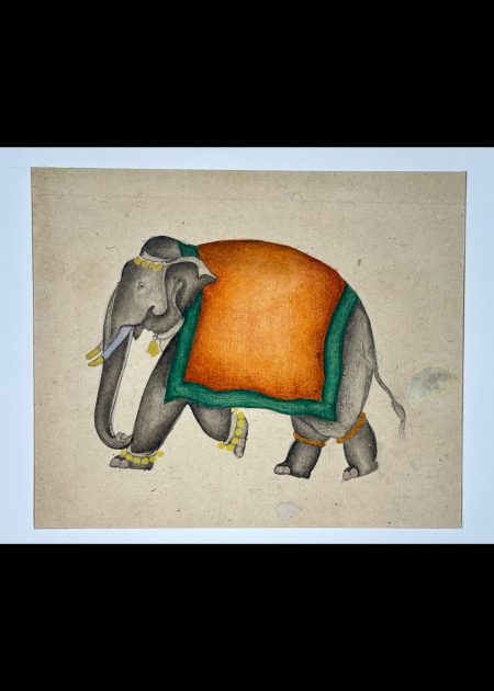 CAPARISONED ELEPHANT