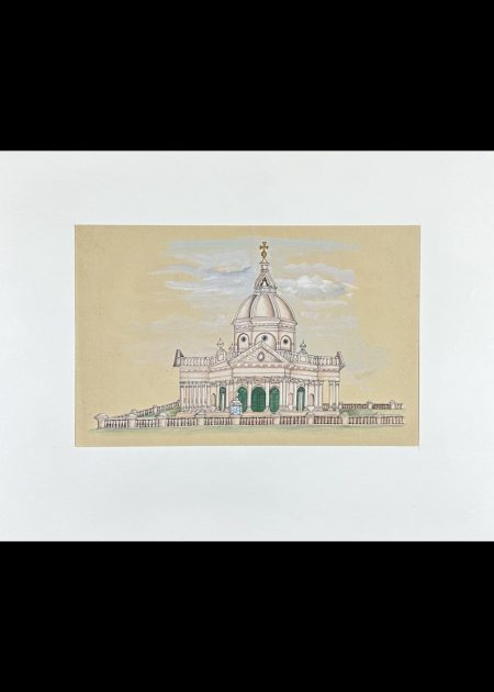 EUROPEAN-STYLE CHURCH WITH DOME