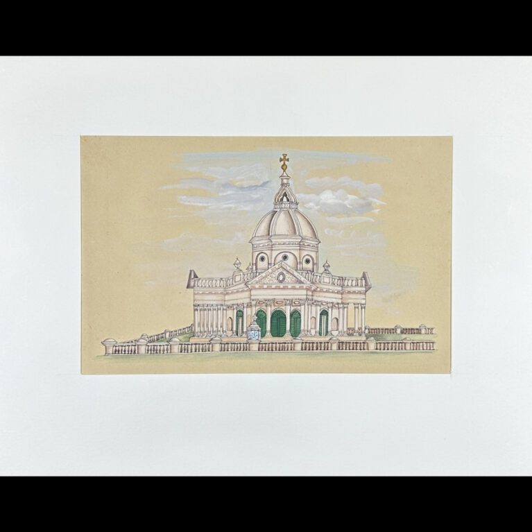 EUROPEAN-STYLE CHURCH WITH DOME