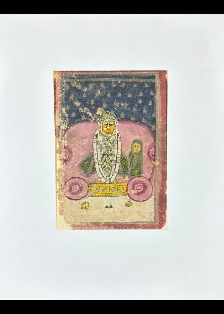 SHRINATHJI WITH DEVOTEE