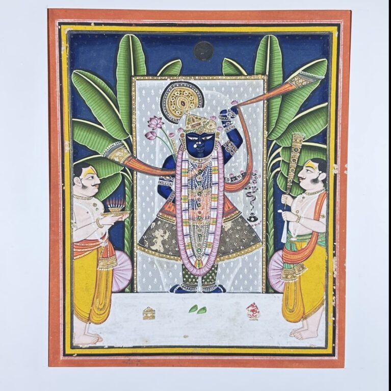 SHRINATHJI WORSHIP SCENE