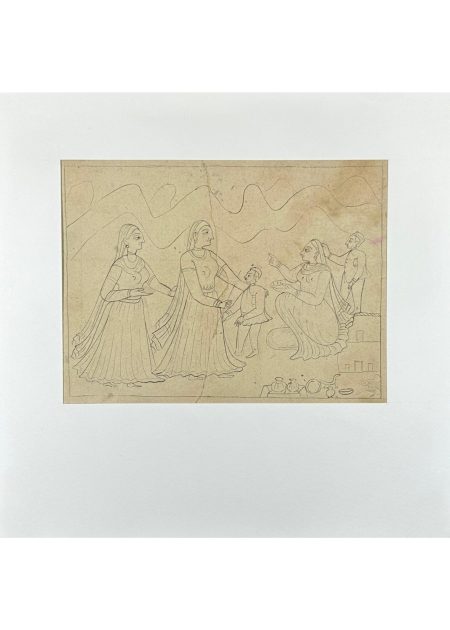 TRADITIONAL FAMILY GATHERING (SKETCH)