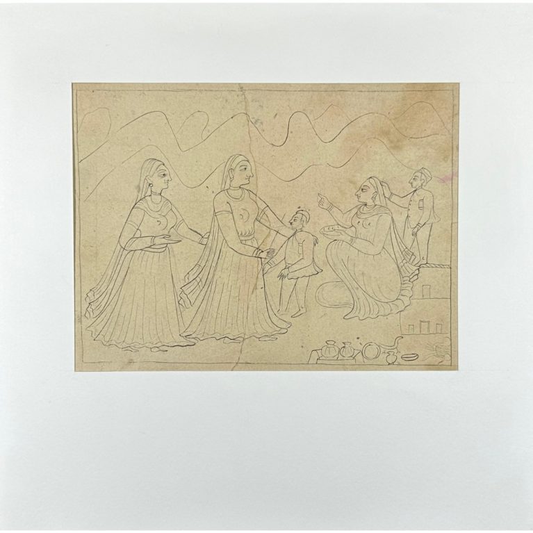 TRADITIONAL FAMILY GATHERING (SKETCH)