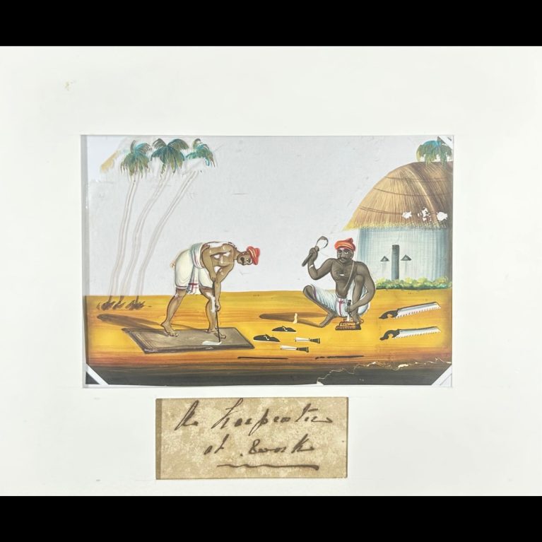 WORKSHOP COMPANIONS IN A RURAL (MICA PAINTING)