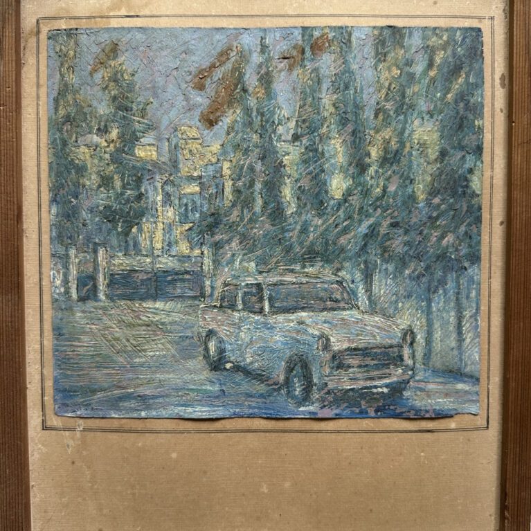 AMBASSADOR ON A RAINY ROAD