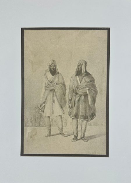 TWO NORTH INDIAN NOBLES OR WARRIORS