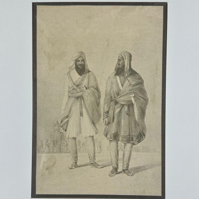 TWO NORTH INDIAN NOBLES OR WARRIORS