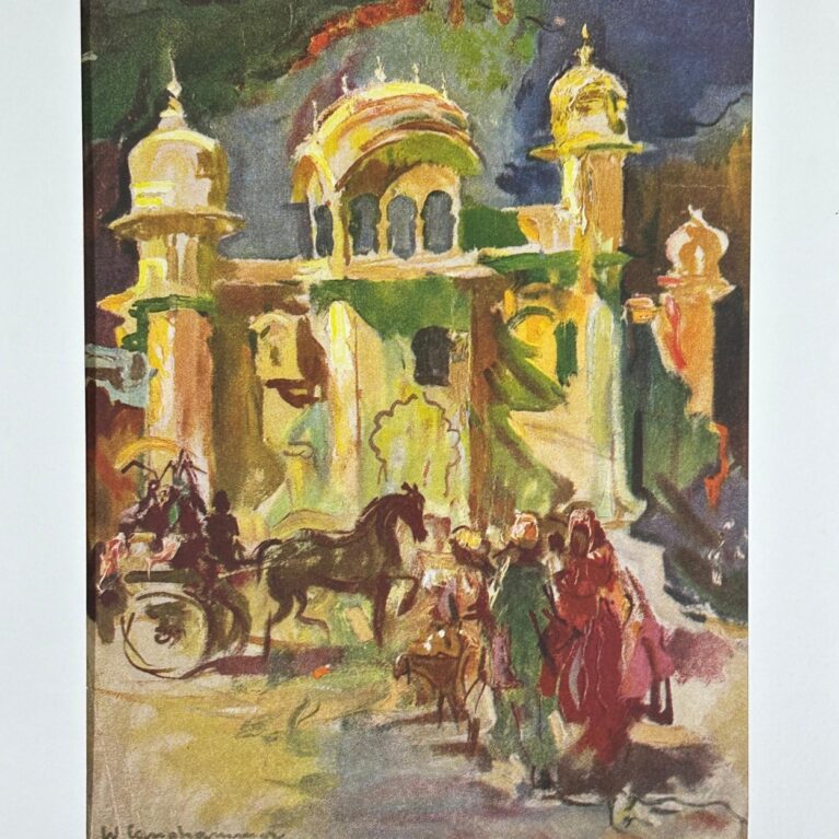 PROCESSION BEFORE THE PALACE