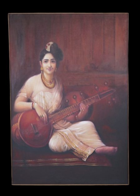 LADY WITH A VEENA