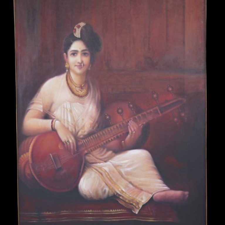 LADY WITH A VEENA