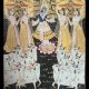 KRISHNA WITH GOPIS AND COWS IN VRINDAVAN