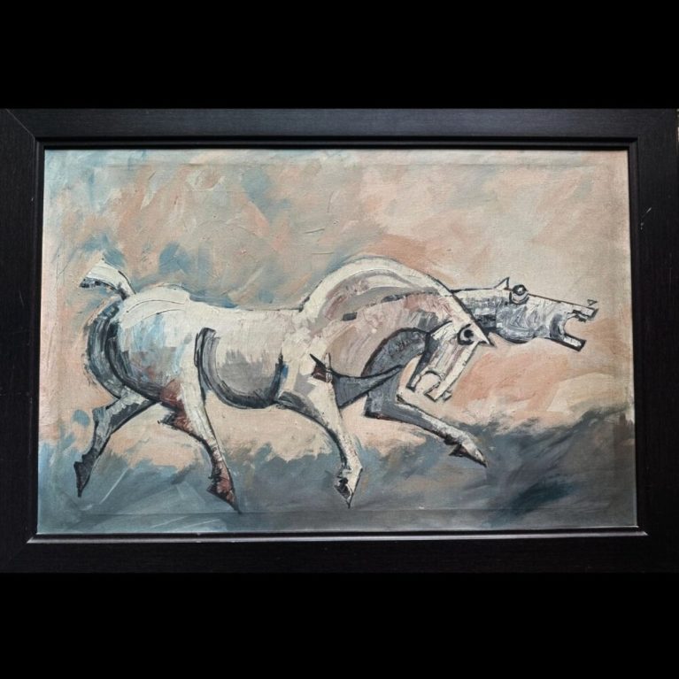 EXPRESSIONIST HORSE DUO