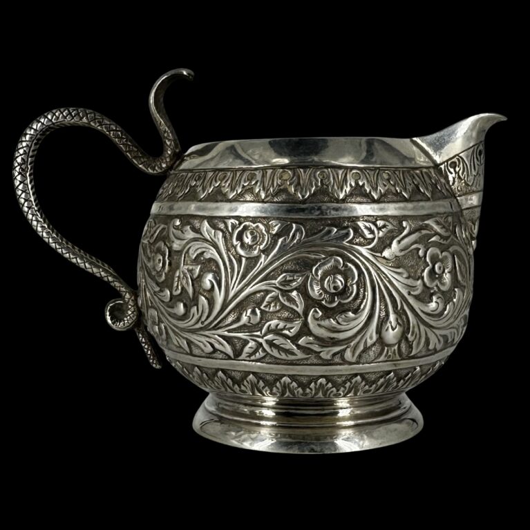 SILVER CREAM JUG