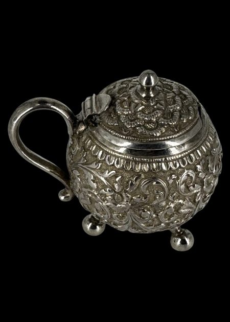 SILVER SUGAR POT