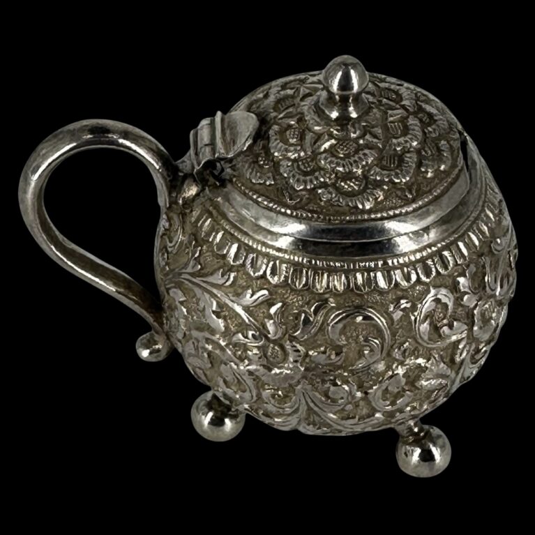 SILVER SUGAR POT