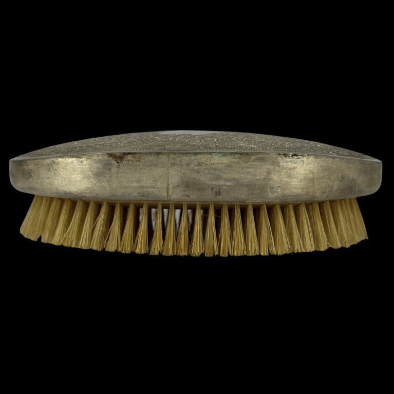 SILVER-BACKED CLOTHES BRUSH