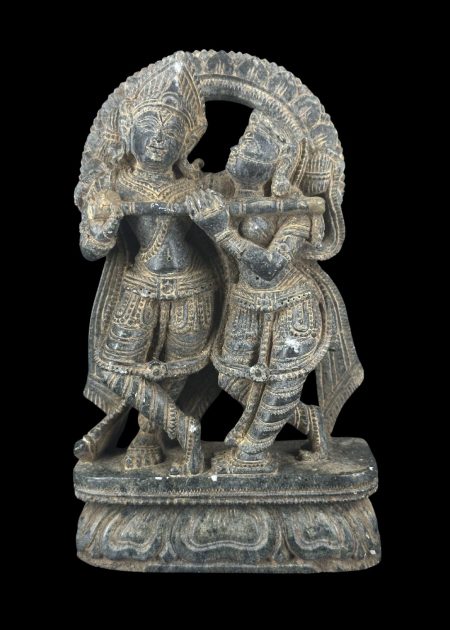 RADHA AND KRISHNA IN CLASSICAL POSTURE
