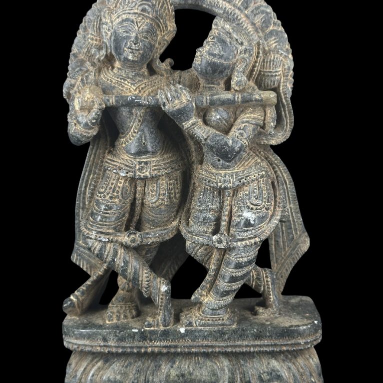 RADHA AND KRISHNA IN CLASSICAL POSTURE