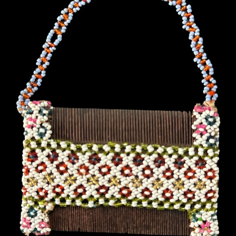 BEADED DECORATIVE HAIR COMB