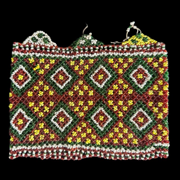 BEADED TEXTILE PANEL