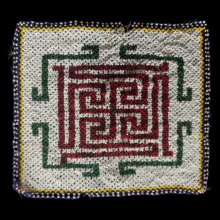 BEADED SYMBOLIC PANEL