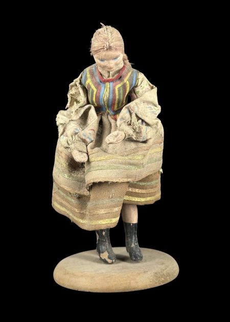 TRADITIONAL DOLL ON STAND