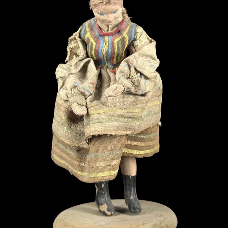 TRADITIONAL DOLL ON STAND