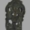 BRONZE SHRINE PLAQUE OF A DEITY