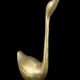 BRASS SWAN FIGURINE MINIMALIST DESIGN
