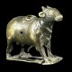 BRONZE COW AND CALF FIGURINE