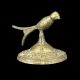 BRASS BIRD ON ORNATE BASE