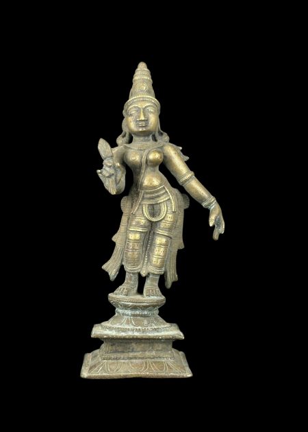 BRONZE IDOL OF GODDESS LAKSHMI
