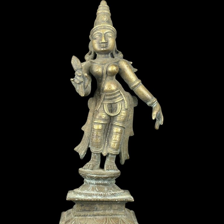 BRONZE IDOL OF GODDESS LAKSHMI