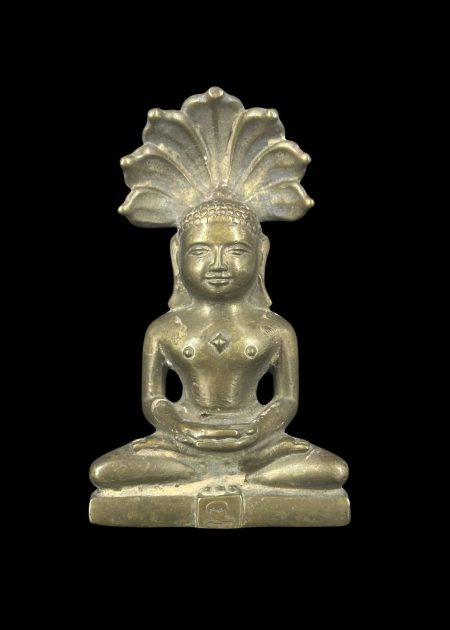 BRONZE IDOL OF LORD PARSHVANATHA