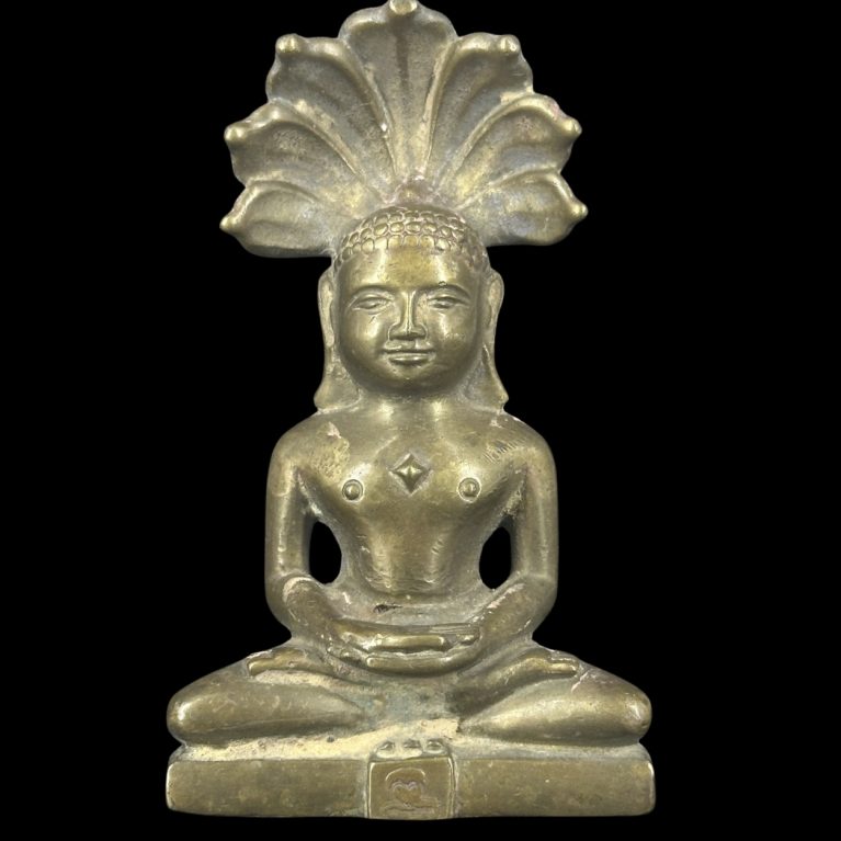 BRONZE IDOL OF LORD PARSHVANATHA