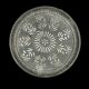 FLORAL ENGRAVED METAL PLATE
